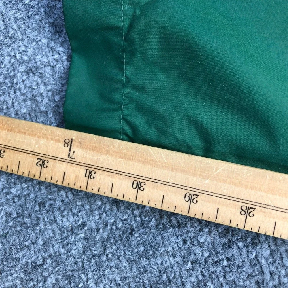 Vintage Nike Team Mens Medium Green Windbreaker Track Pants Embroidered Swoosh